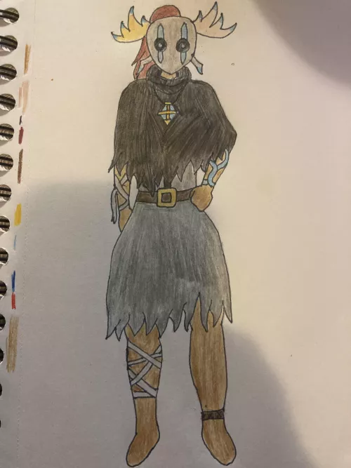 {image} say hello to Elona Elwyn the predatory Spirit Caller! Watch how is she digests she may not let your spirit go. (OC)