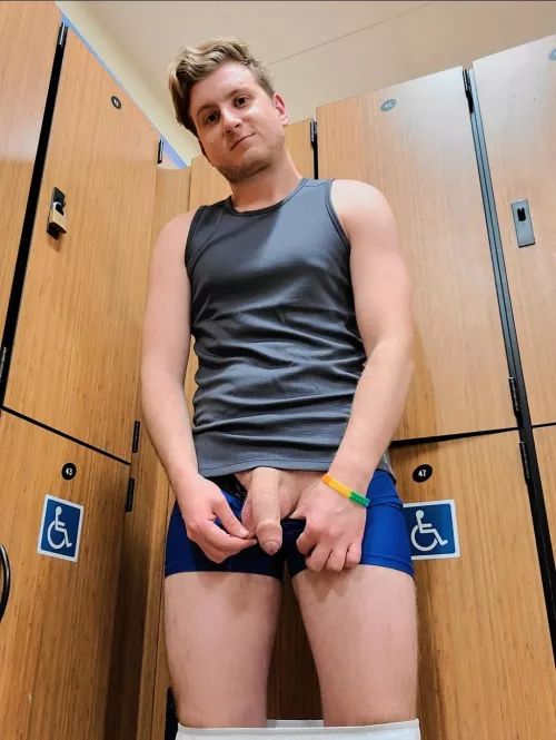 Locker room is always hot. Agree?