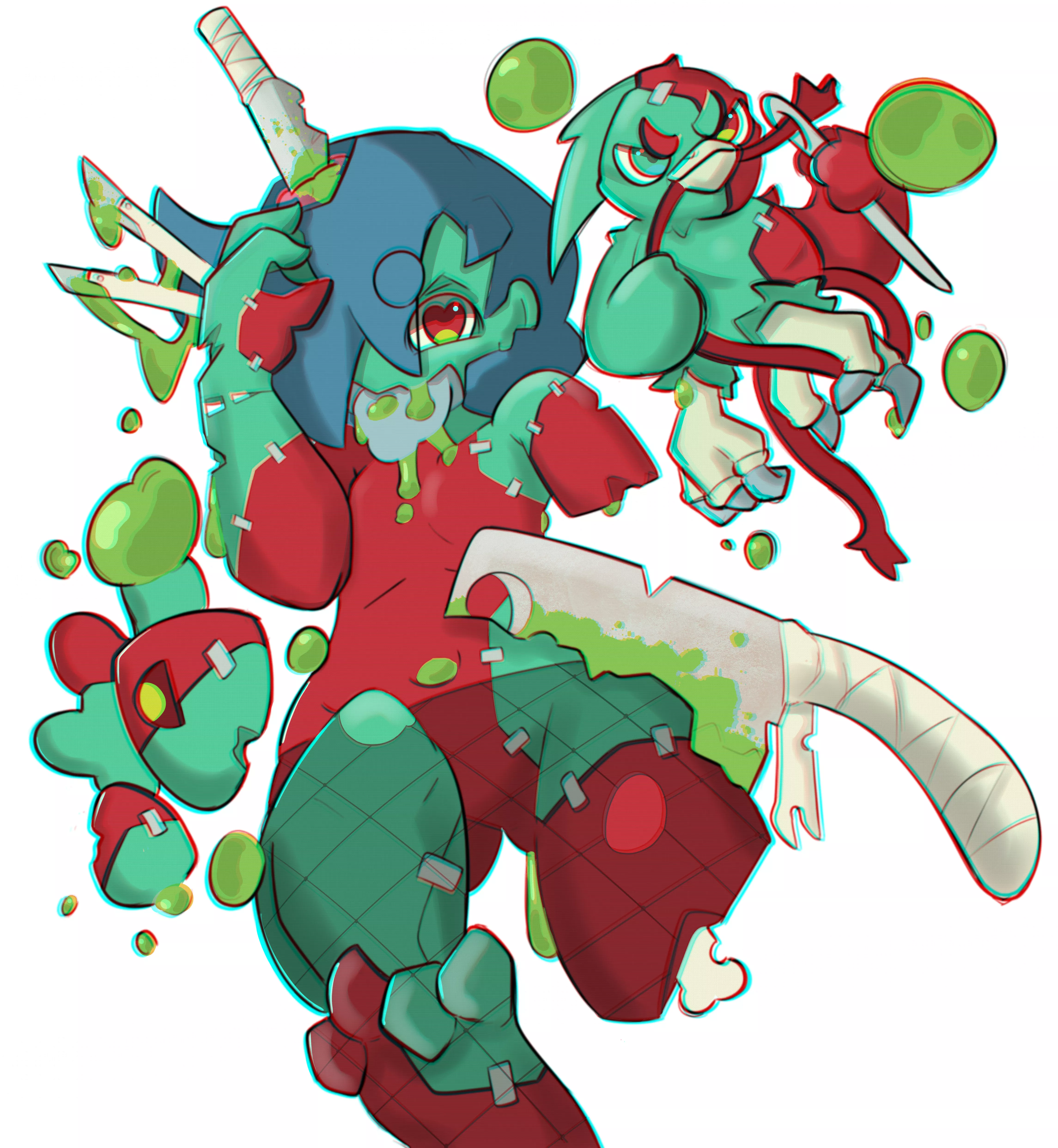 [OC] she do be droolin'