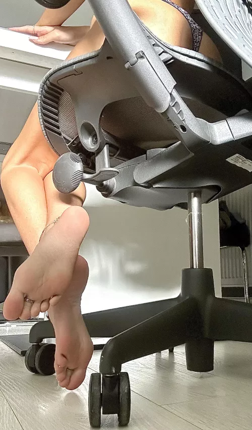 Oh I didn’t see you down there 🙈