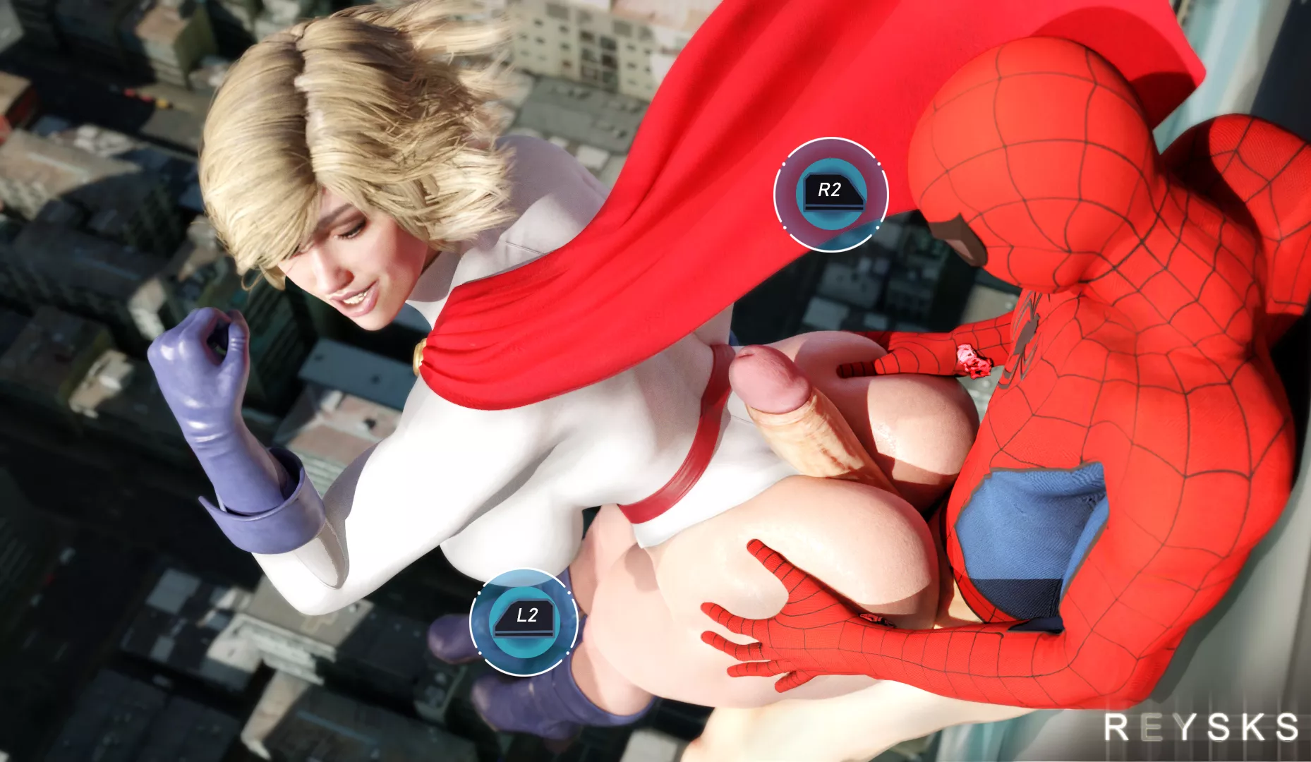 Power Girl Wants To Be Fucked (Rysketches) [DC]