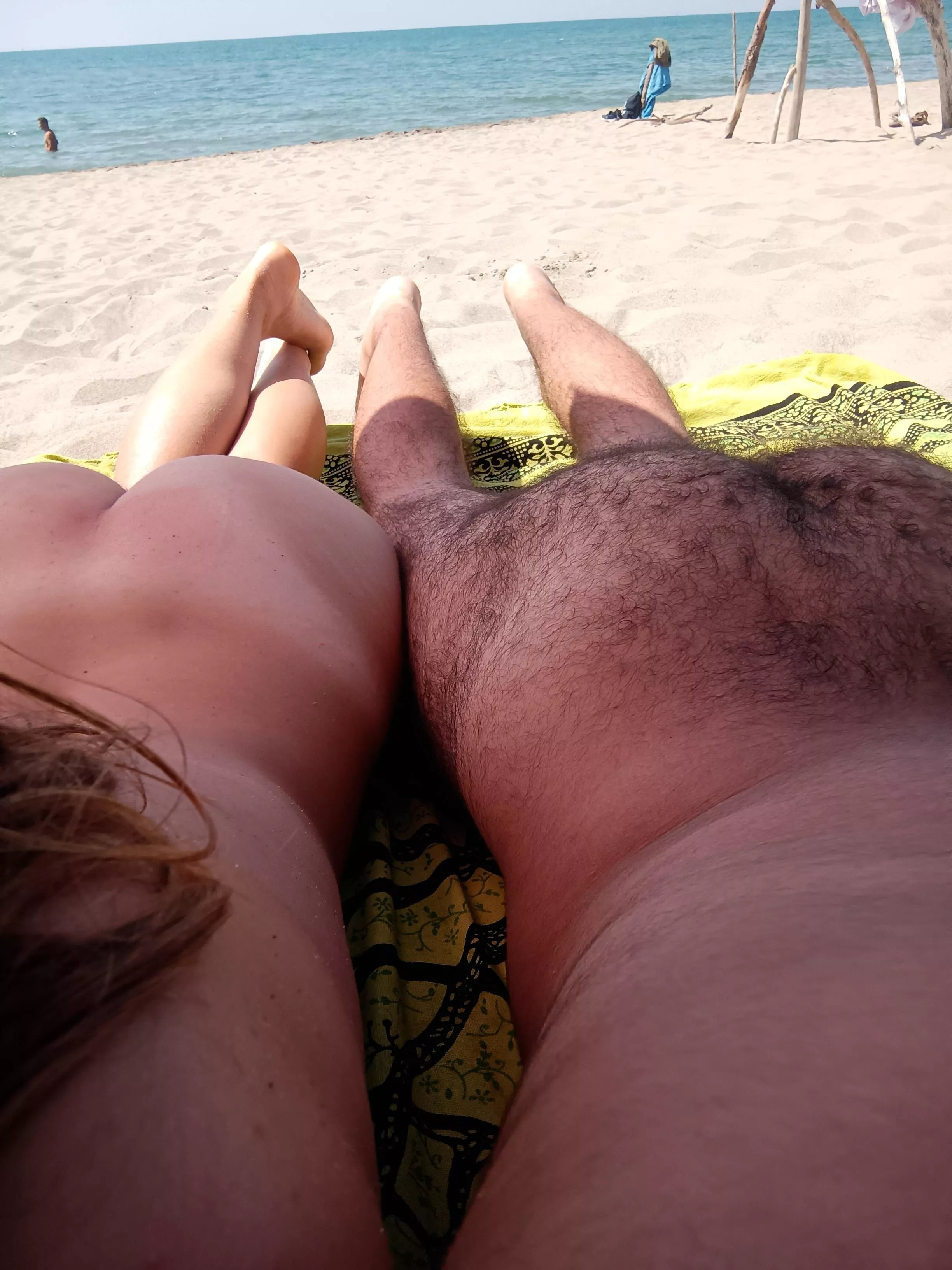 Second time in a nude beach with a coworker