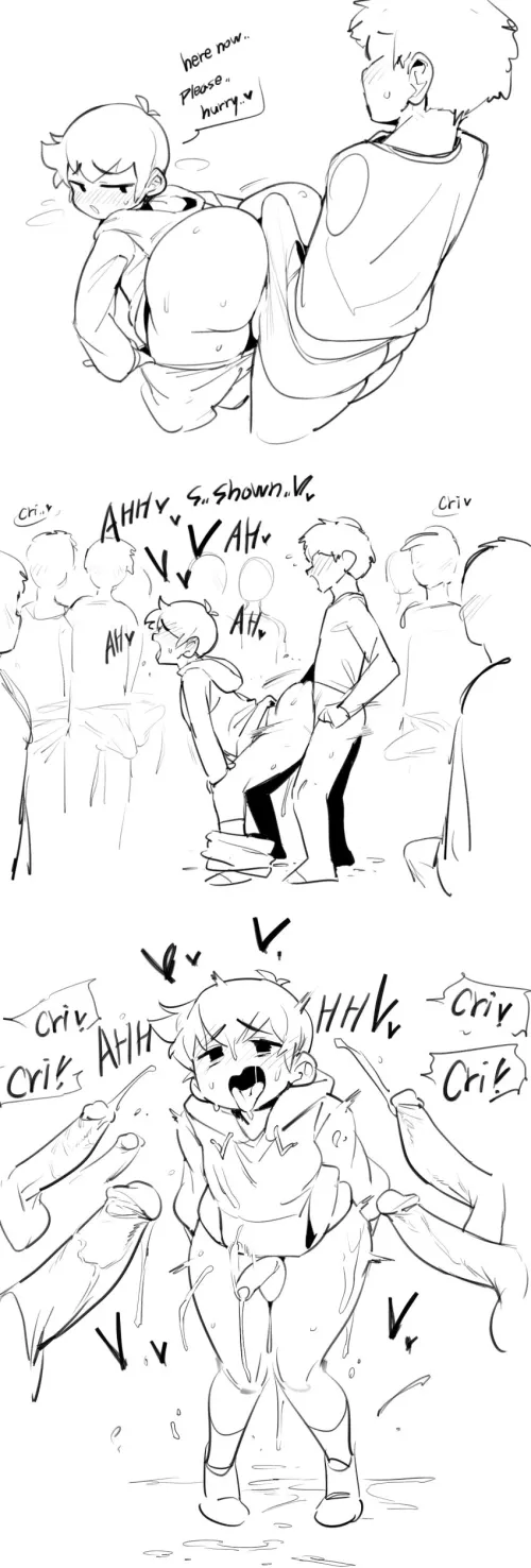 Sorry, I always have to put on a show