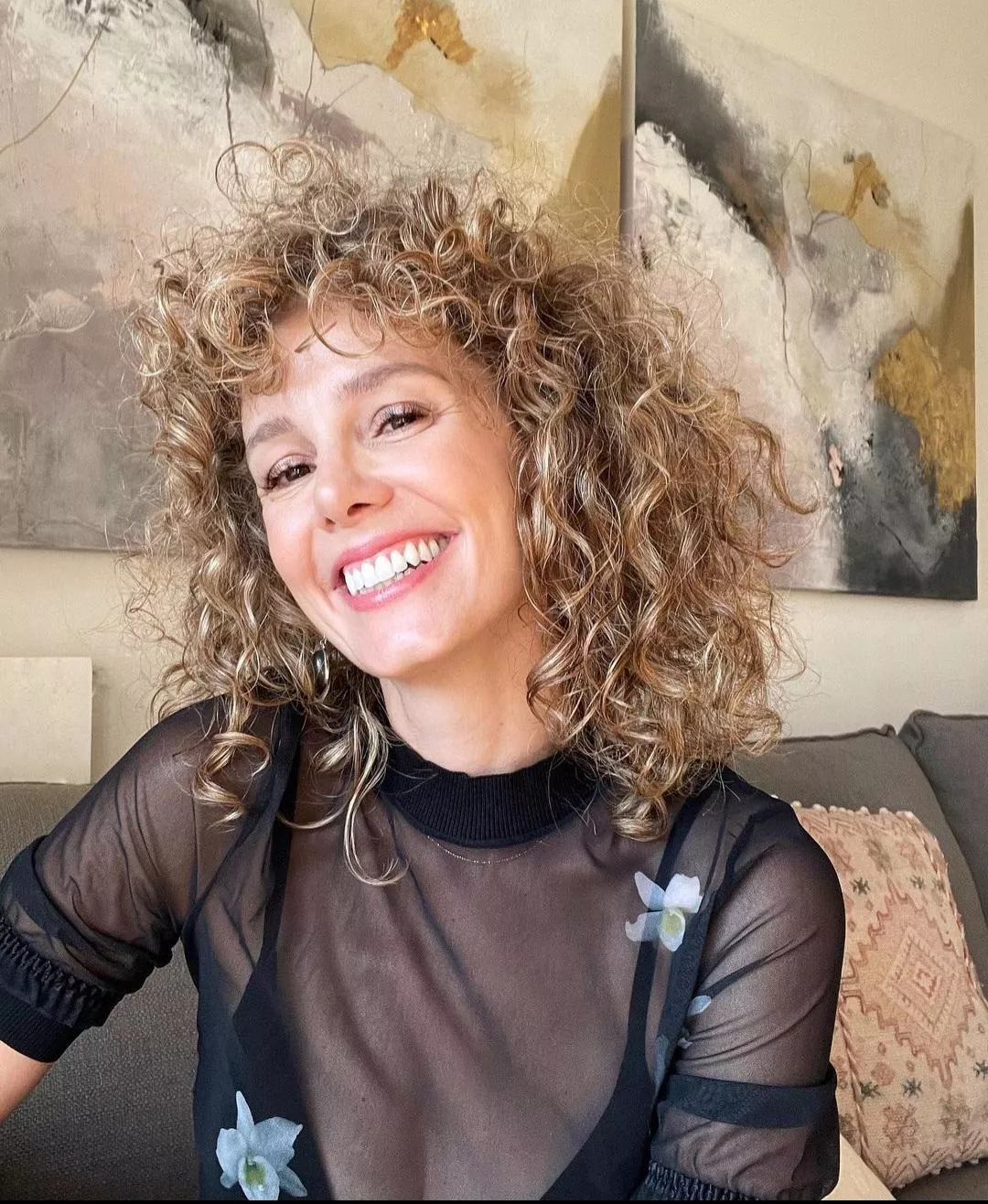 Spanish actress Esther Acebo