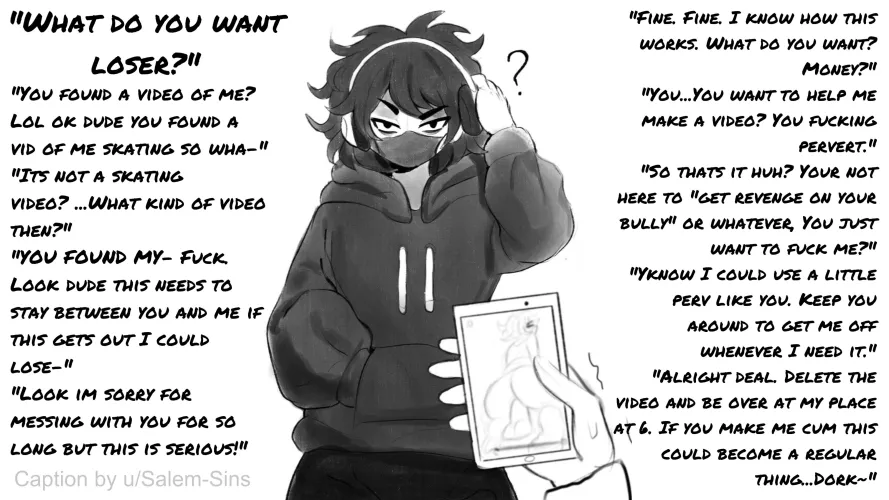 You found your Fem bullies OF [Ambiguous Gender] [GenderNeurtalPOV] [Revenge] [Blackmail]