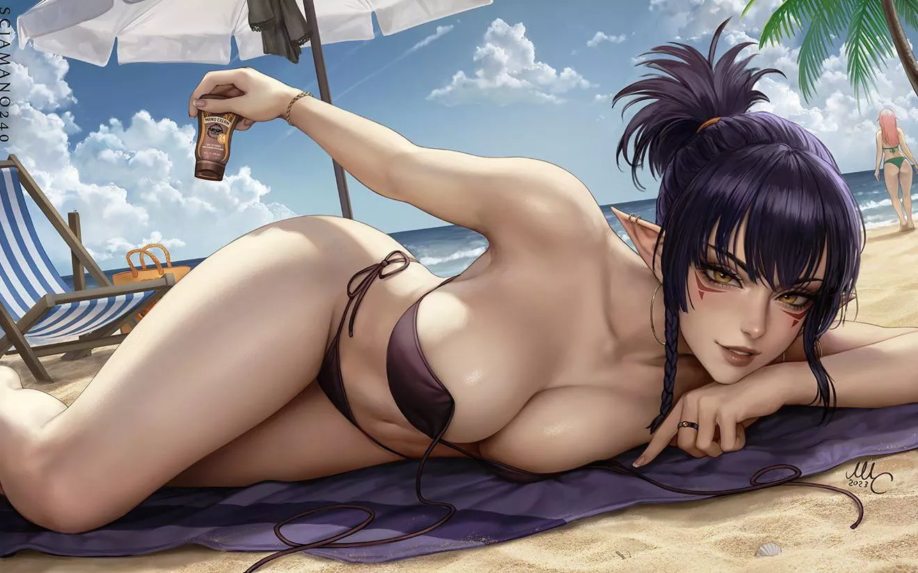 A little sunscreen would help (Sciamano240)