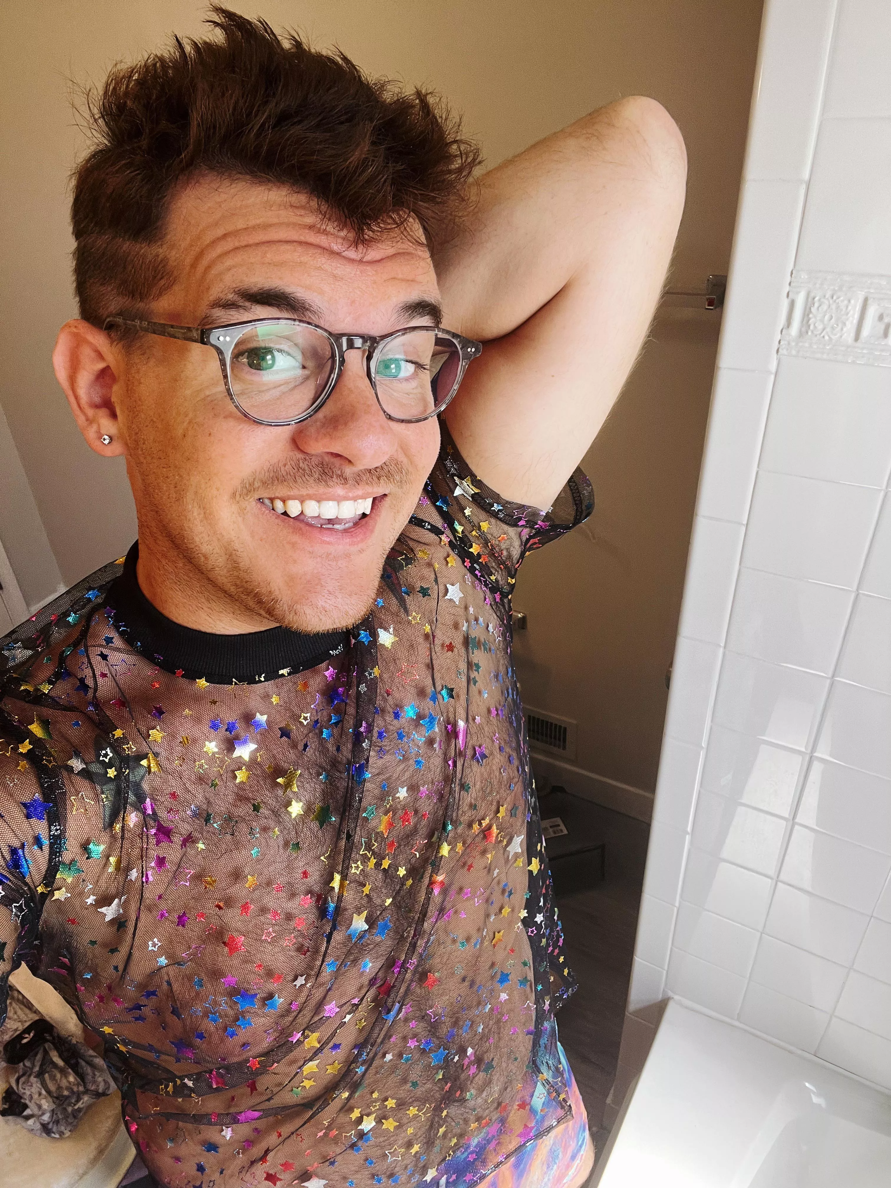 And by the way, I’m goin out tonight