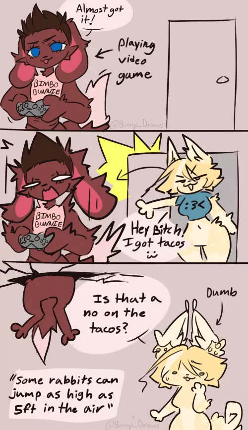 (Art by me) Fun bun factz