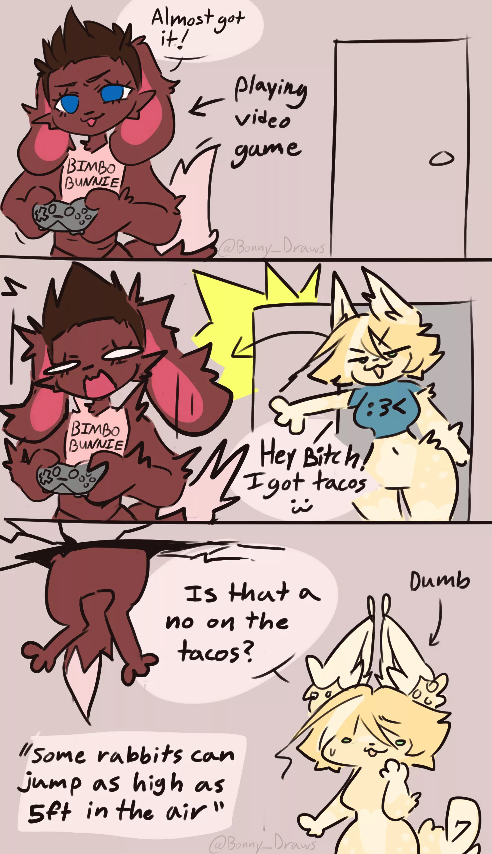 (Art by me) Fun bun factz