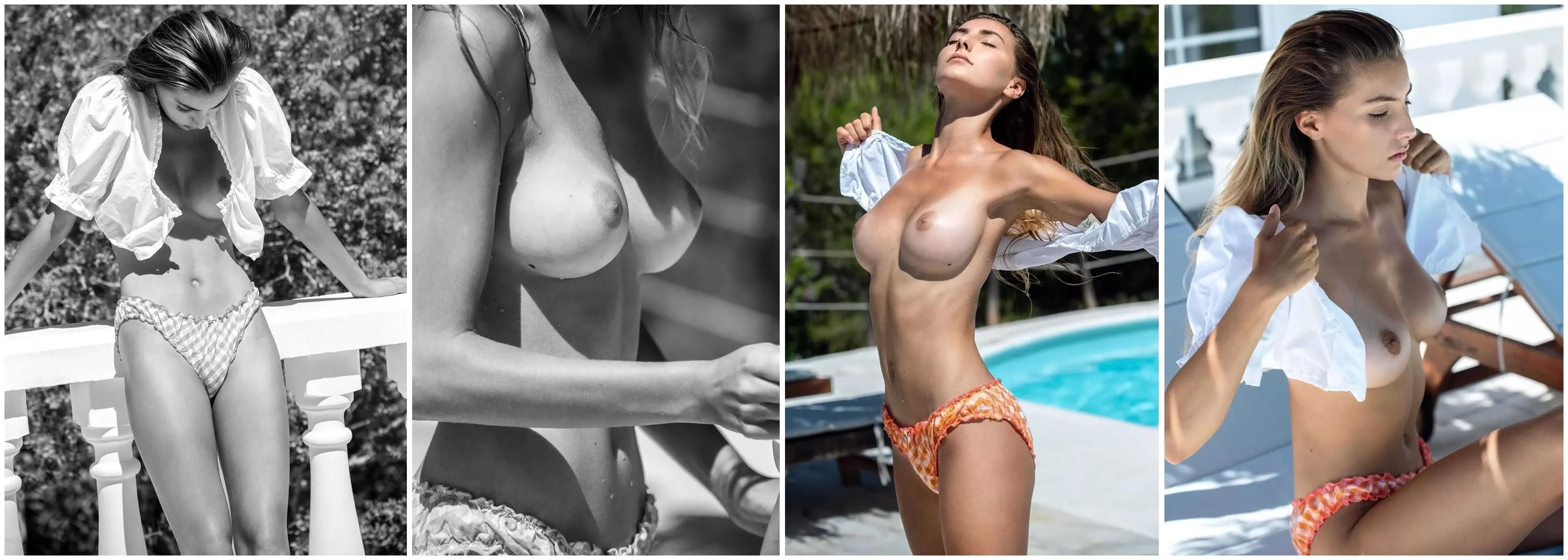 Beautiful French model Clémence Navarro-Bastin