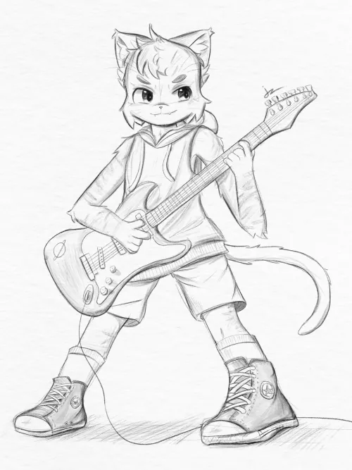 Casey 🐱 | Art by me.