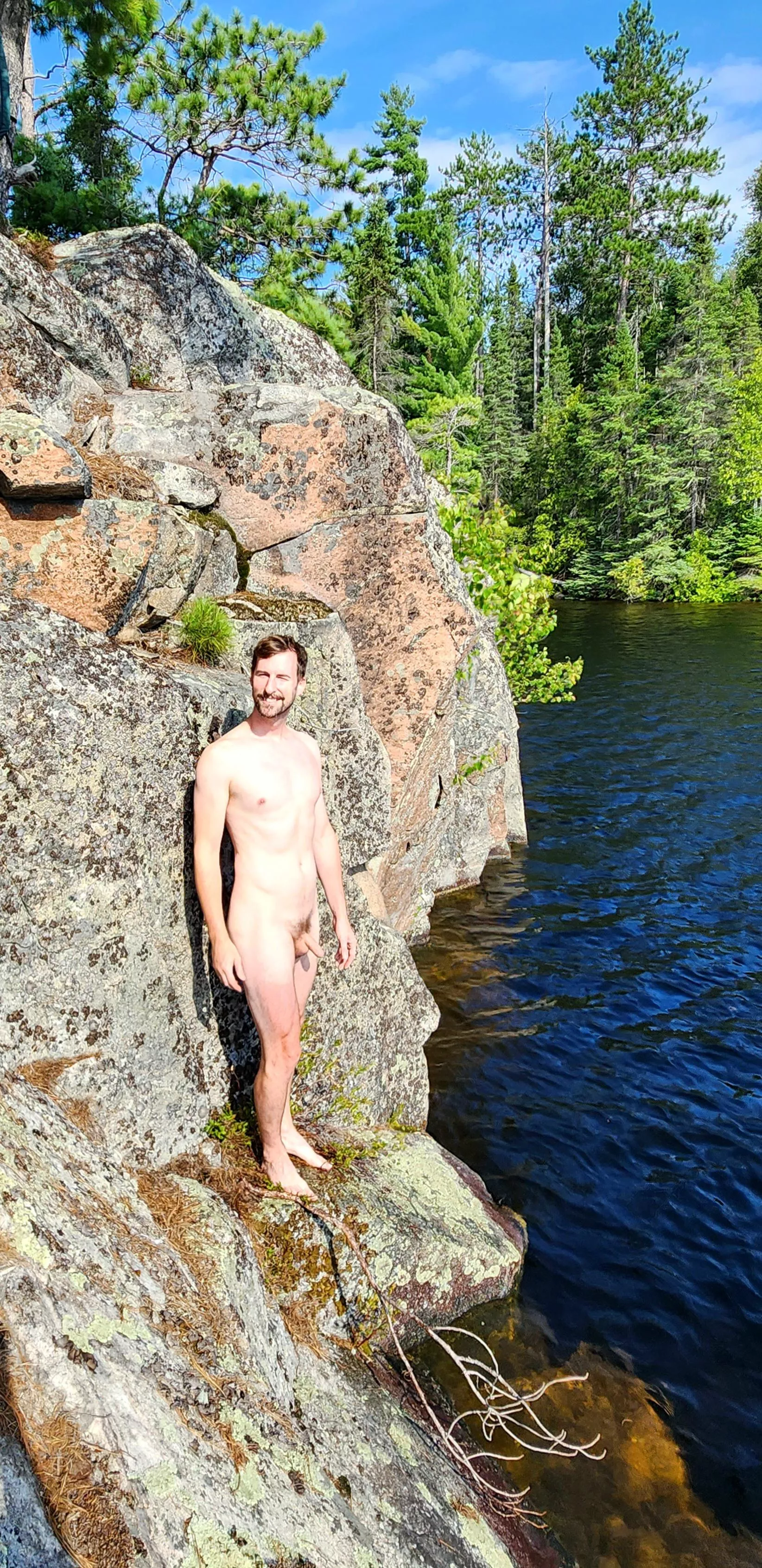 Cooling off at the lake