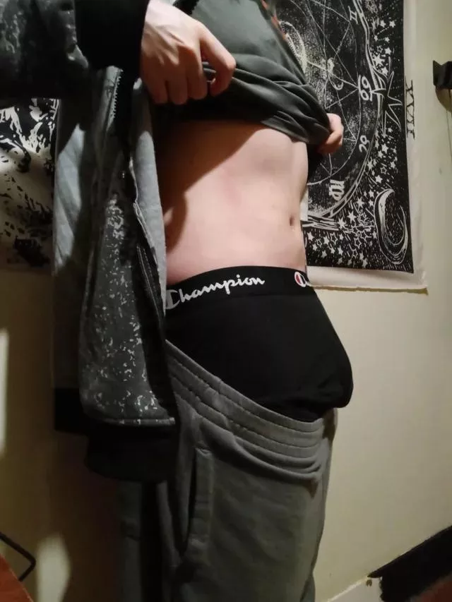 even my semi is pretty hung