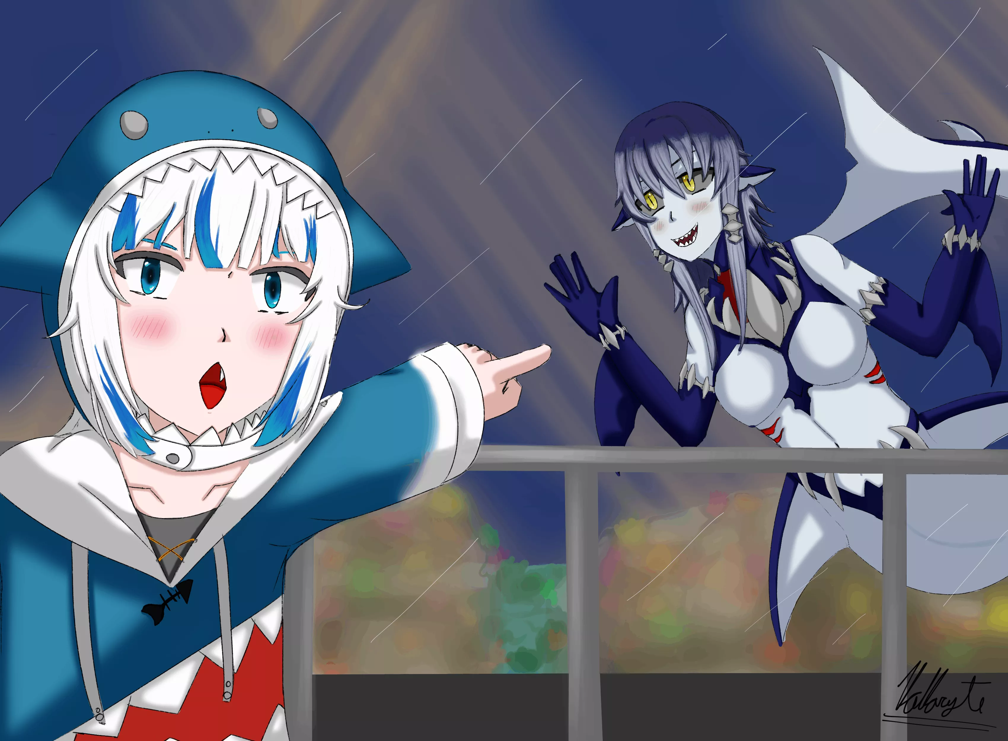 Gawr Gura finds her long-lost cousin