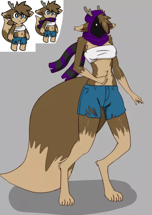 Guess I'm a officially a furry now (OC)