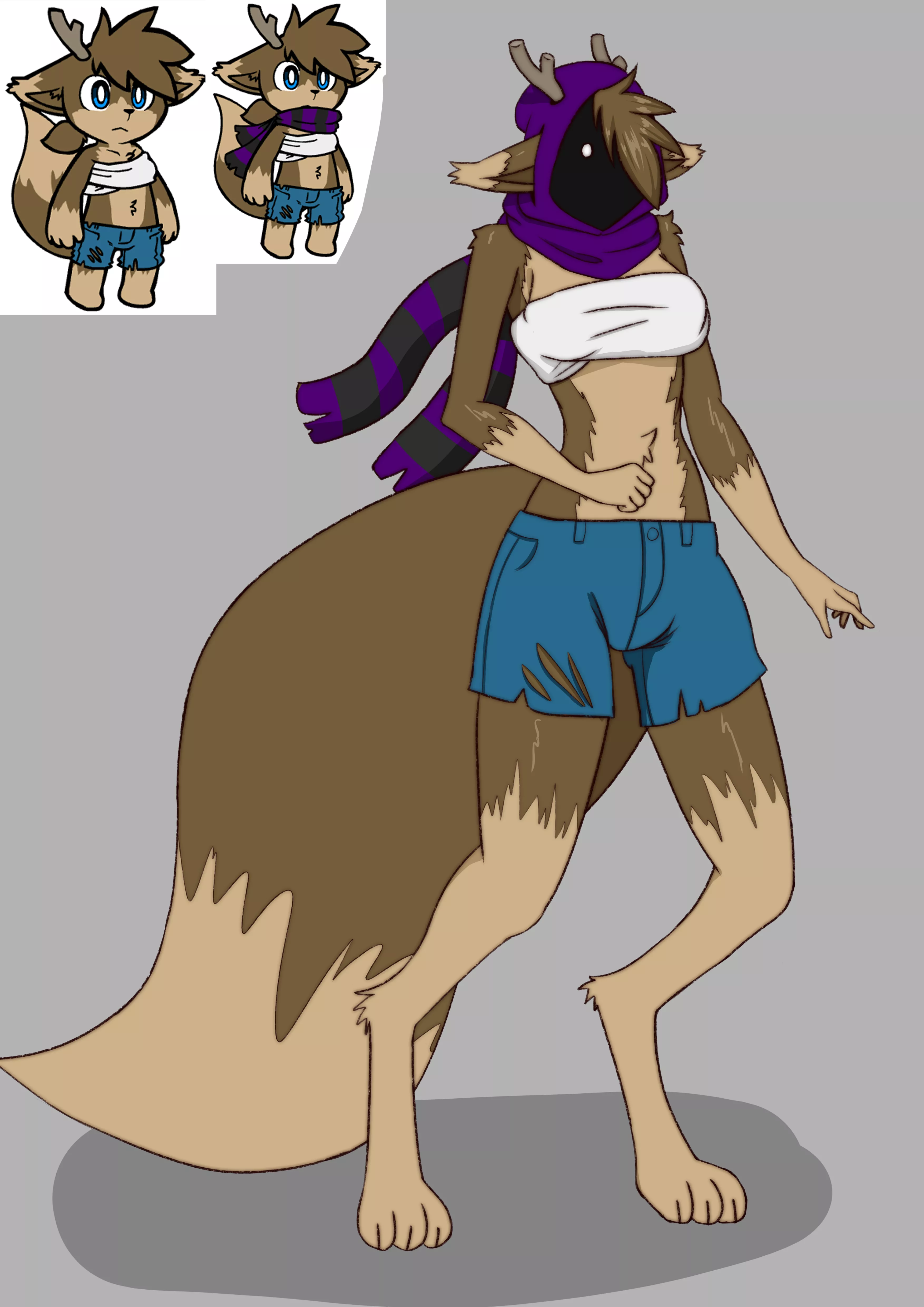 Guess I'm a officially a furry now (OC)