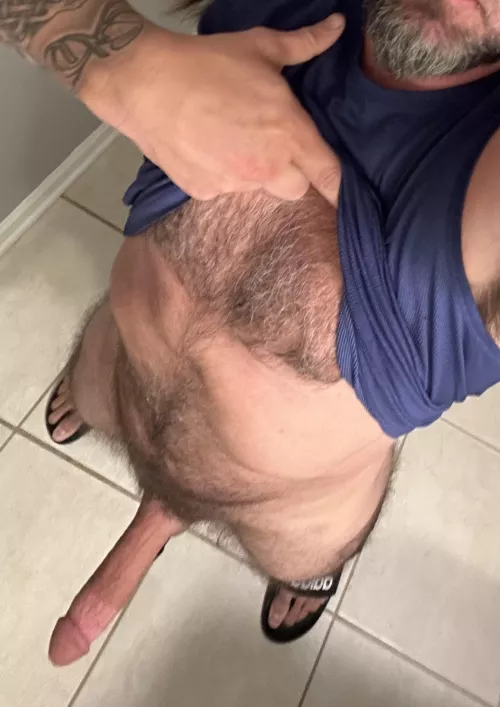 How many inches could you take of your best friends (46) yr old dad?