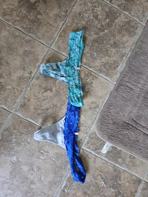 I love wearing her dirty panties and being a sissy slut