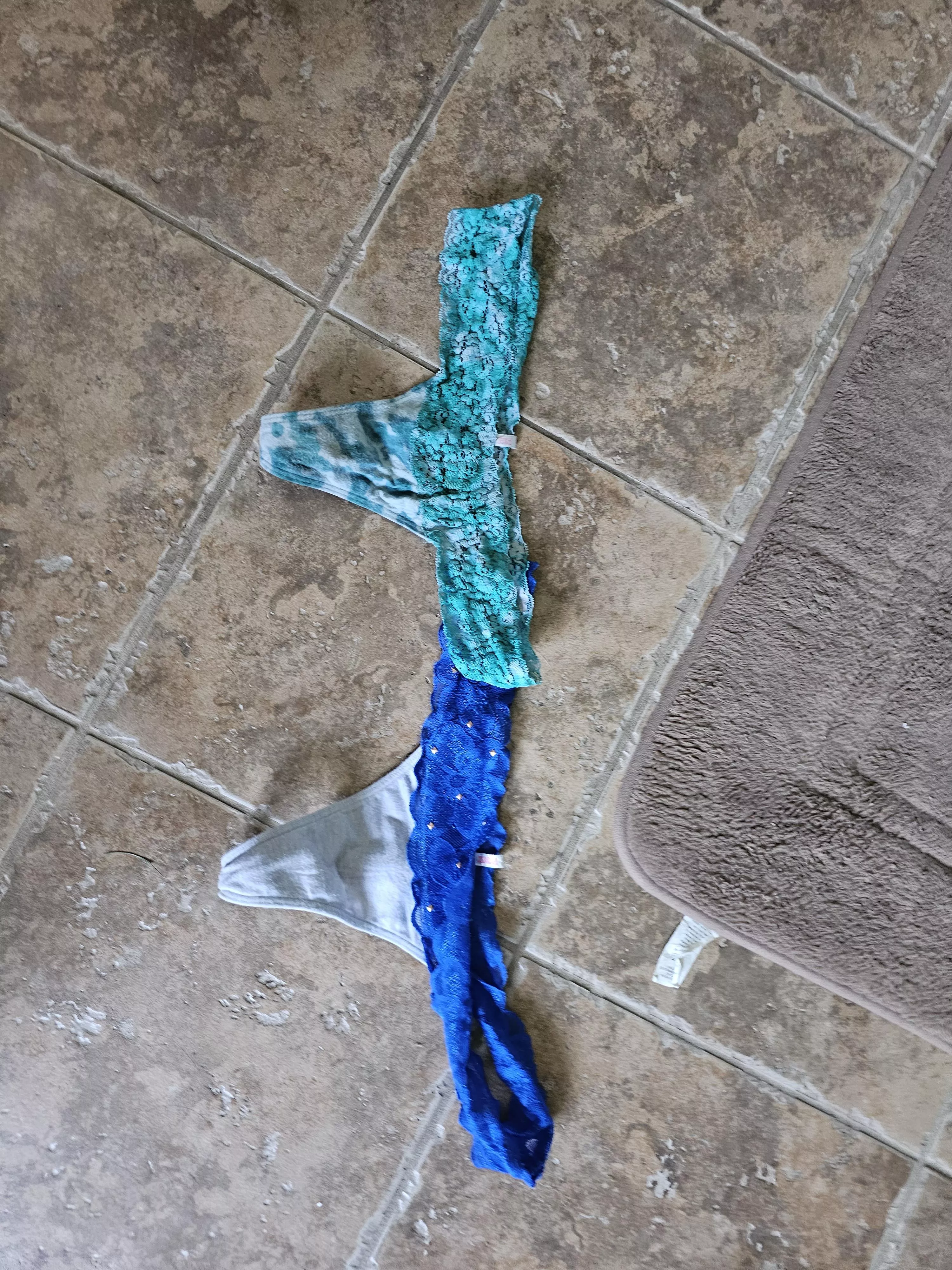 I love wearing her dirty panties and being a sissy slut