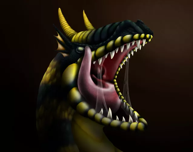 {Image} Drawed my dragon pred Ziaka