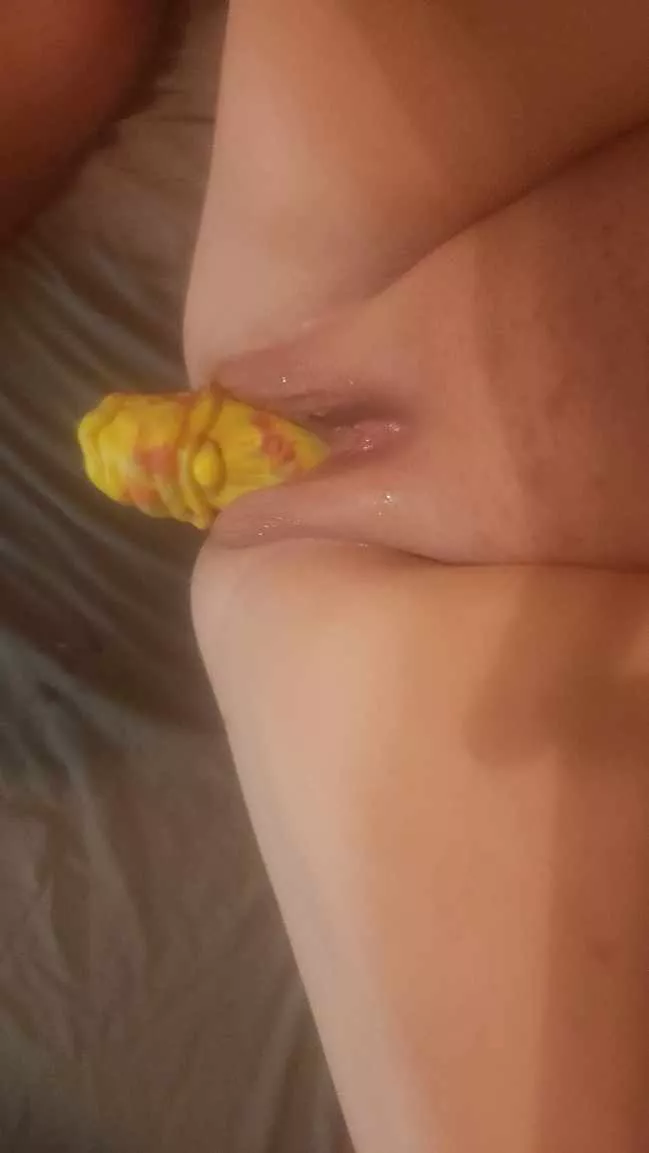 Jerry the Gnome base first popping out of his cave to say hi!