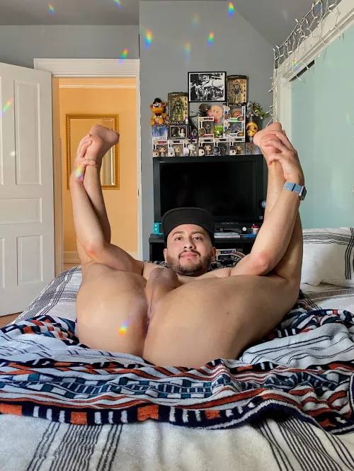 Legs and door wide open for you