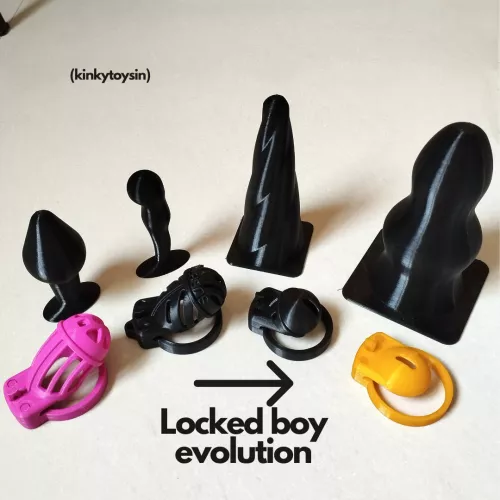 Locked boy evolution