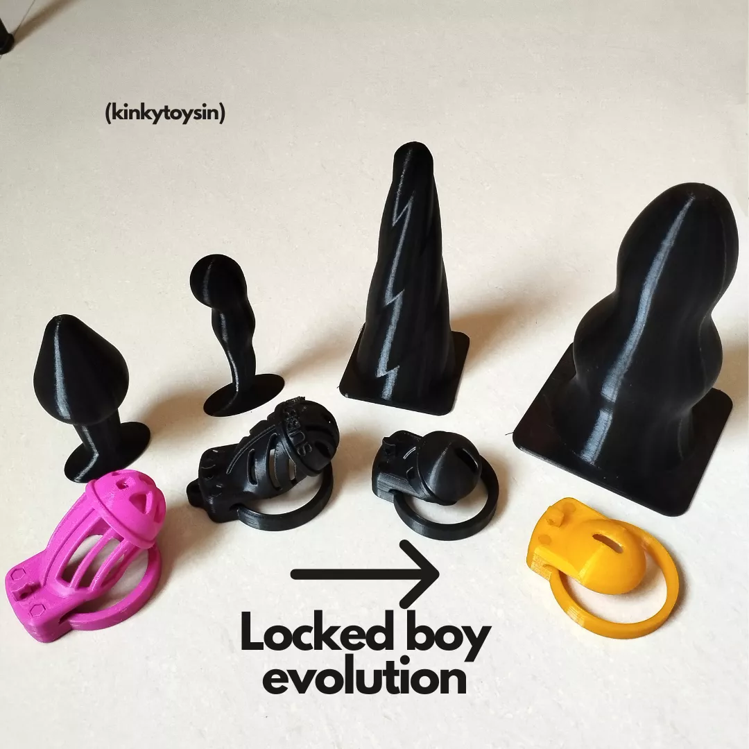 Locked boy evolution