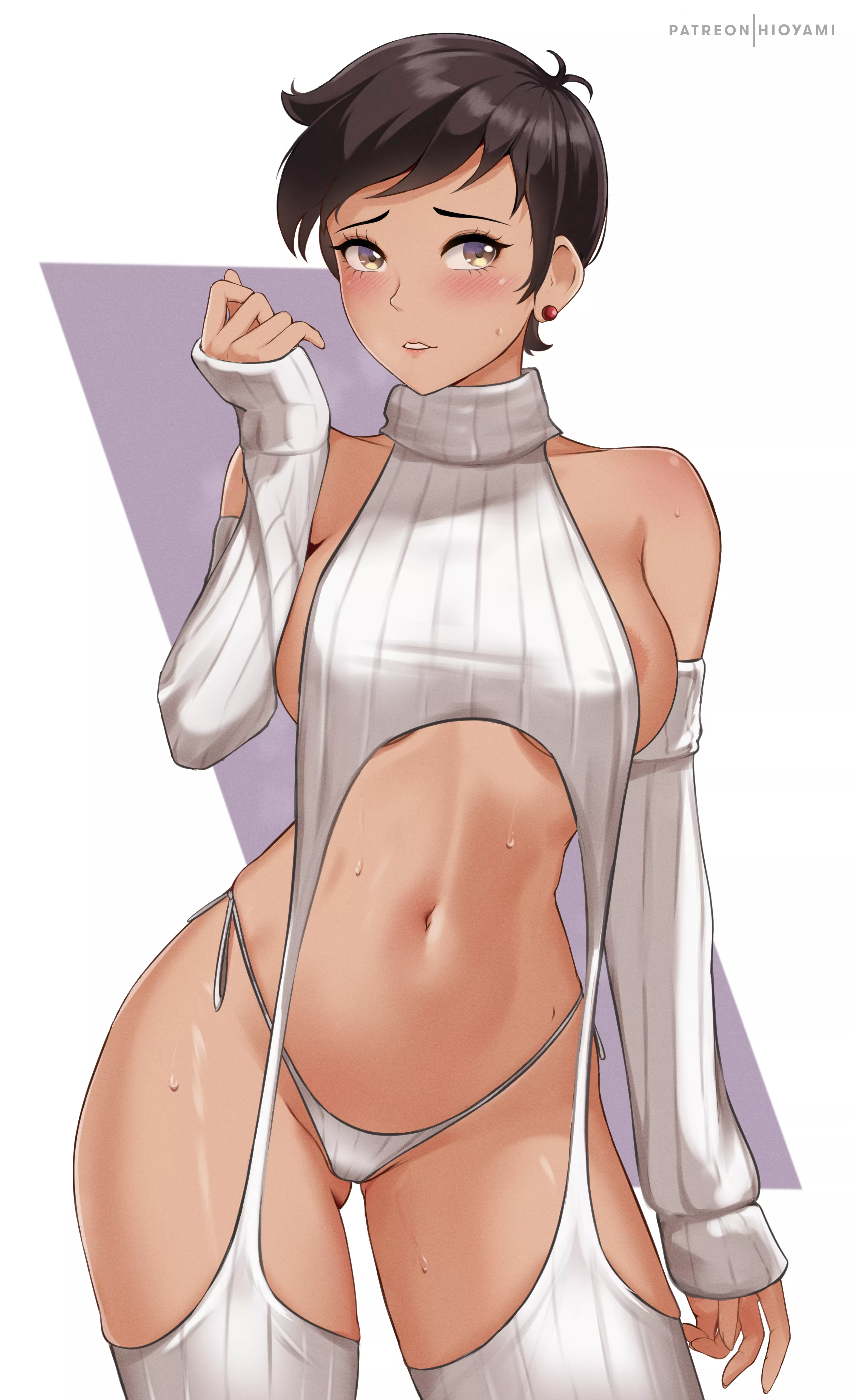 Lois and Her Virgin Killer Sweater (hioyami) [My Adventures with Superman]