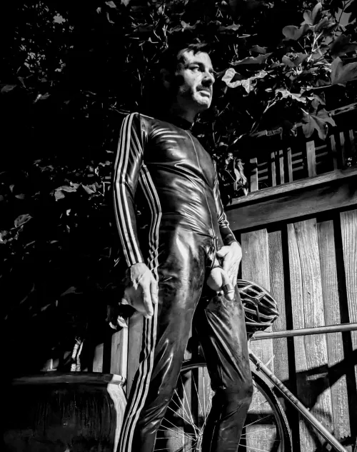 Meet dad out back tonight