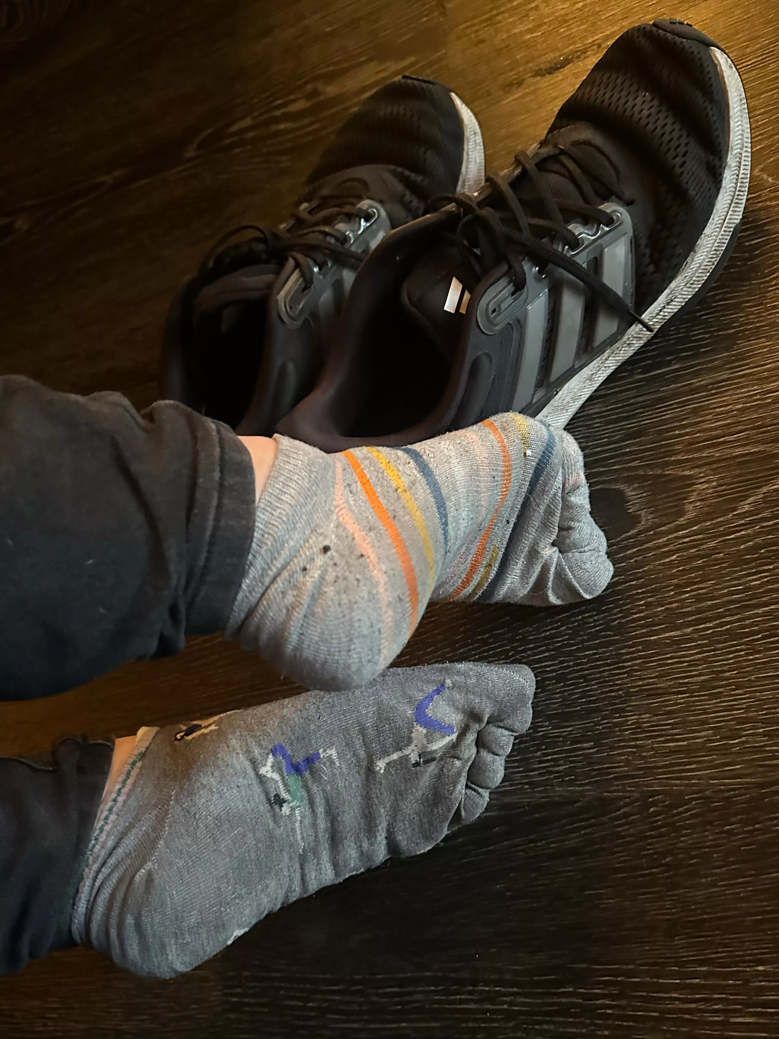 My socks may not match, but the smell sure makes up for it 😅