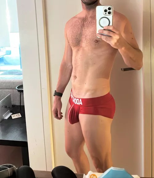 Red underwear