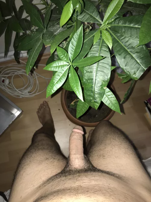 Selfie with plants (25)