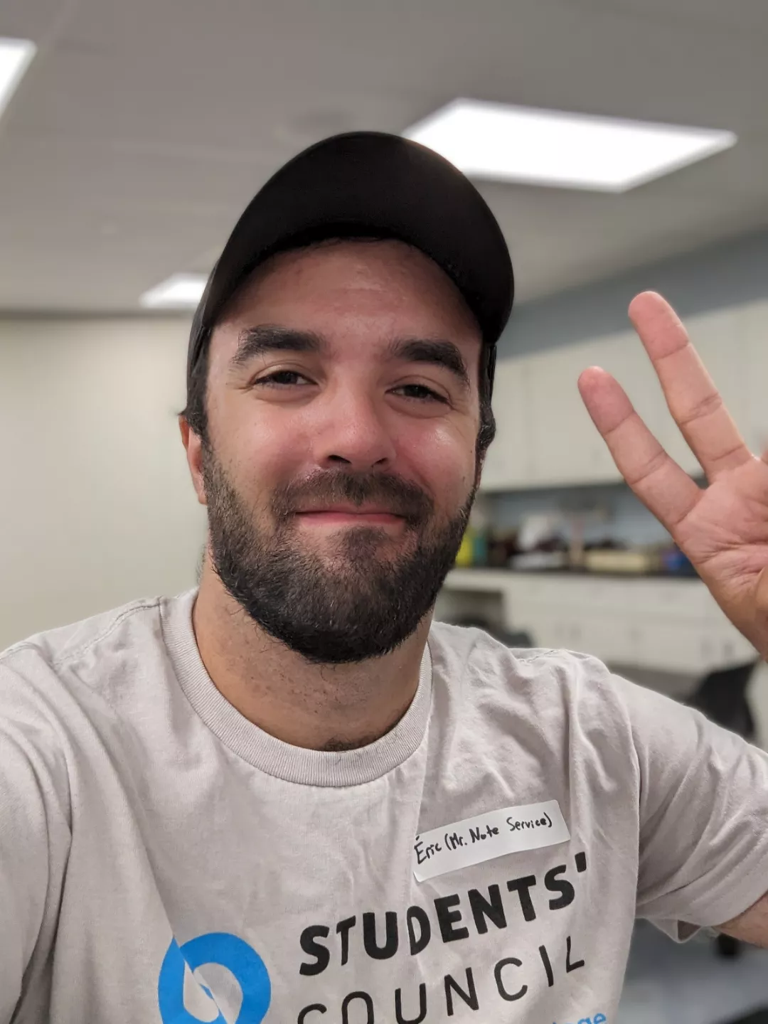 Survived another week (just ignore the dumb name tag)