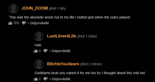 Yeah I wouldnt want to cum to that music aswell.