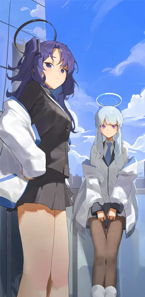 Yuuka & Noa Thighs [Blue Archive]