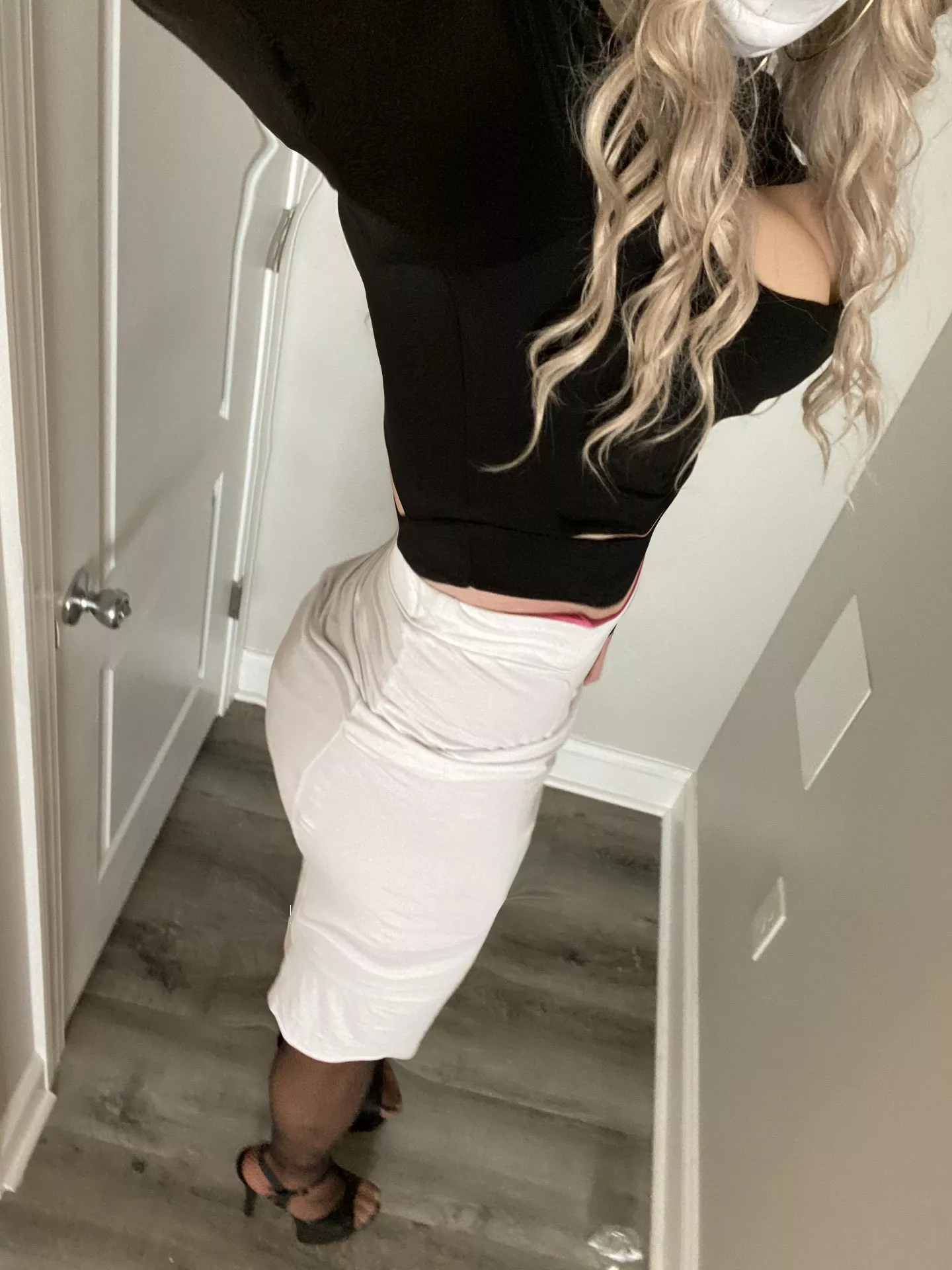 6inch platform pleaser heels :)