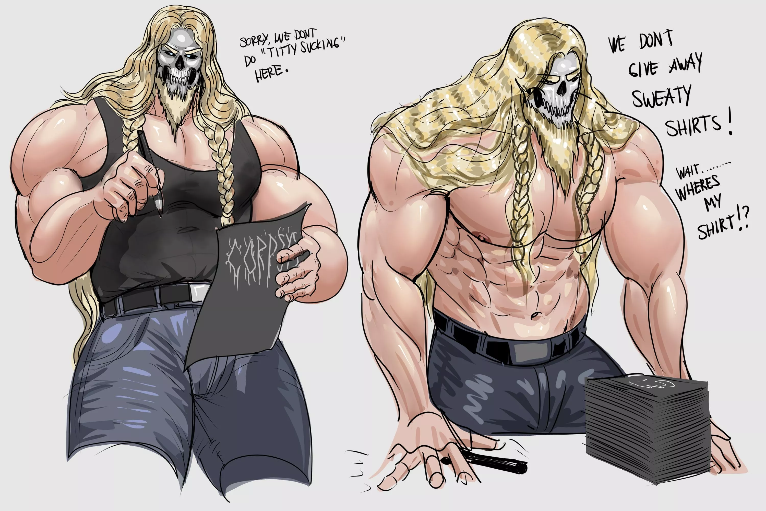 and the shirt snatchers strikes again (by me or @bopehol on twitter )