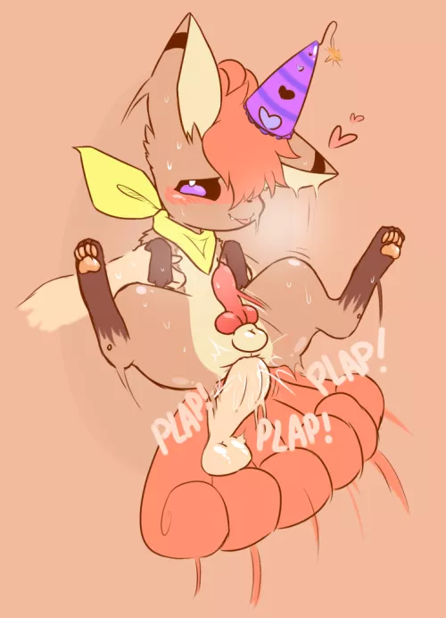 Birthday boy gets his gift (rebornisaac) [mm]