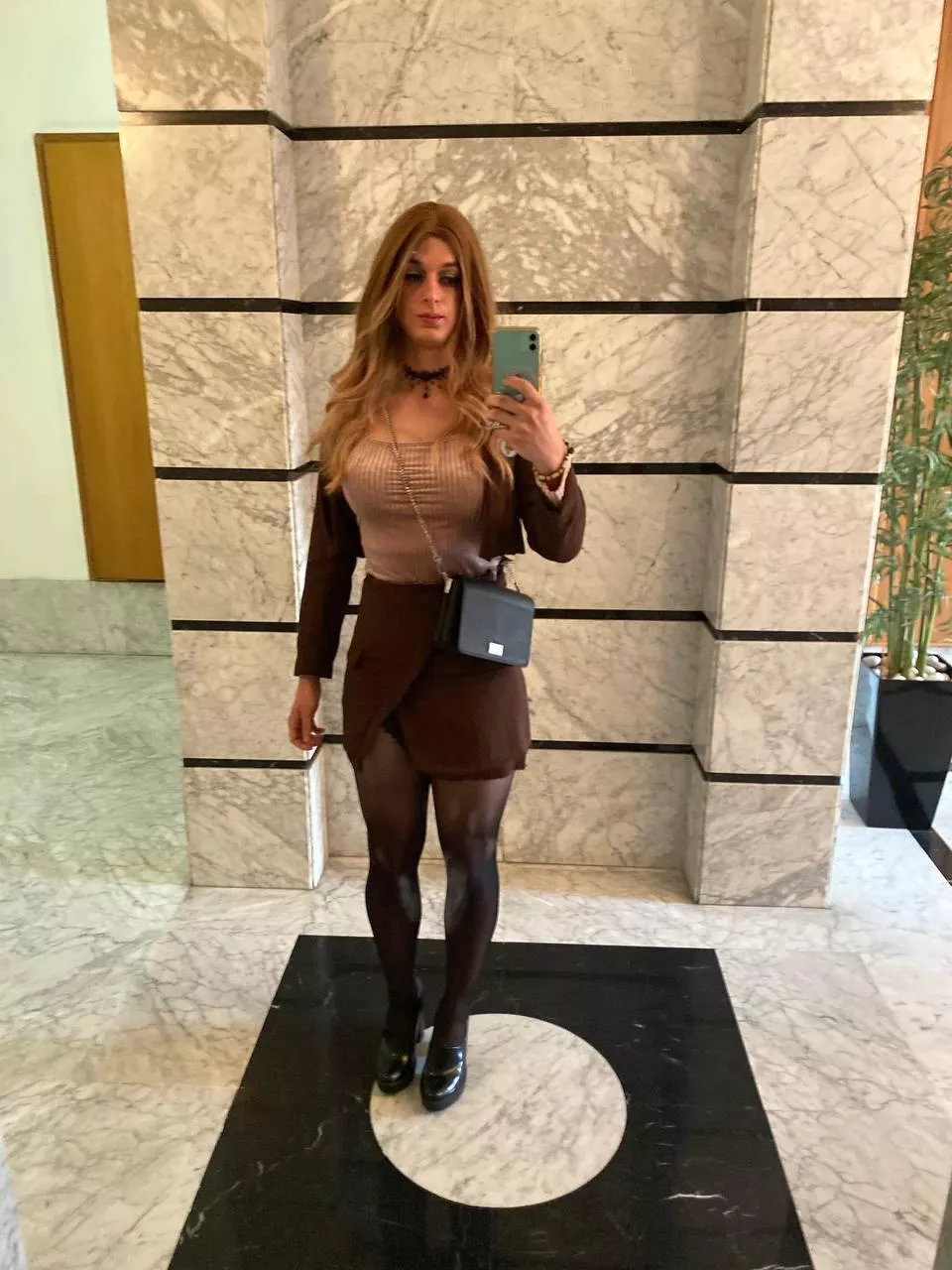 First time fully feminized and going outside