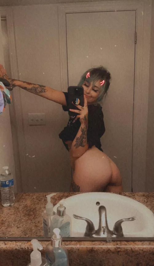 forever fantasizing about being fucked hard in front of the mirror