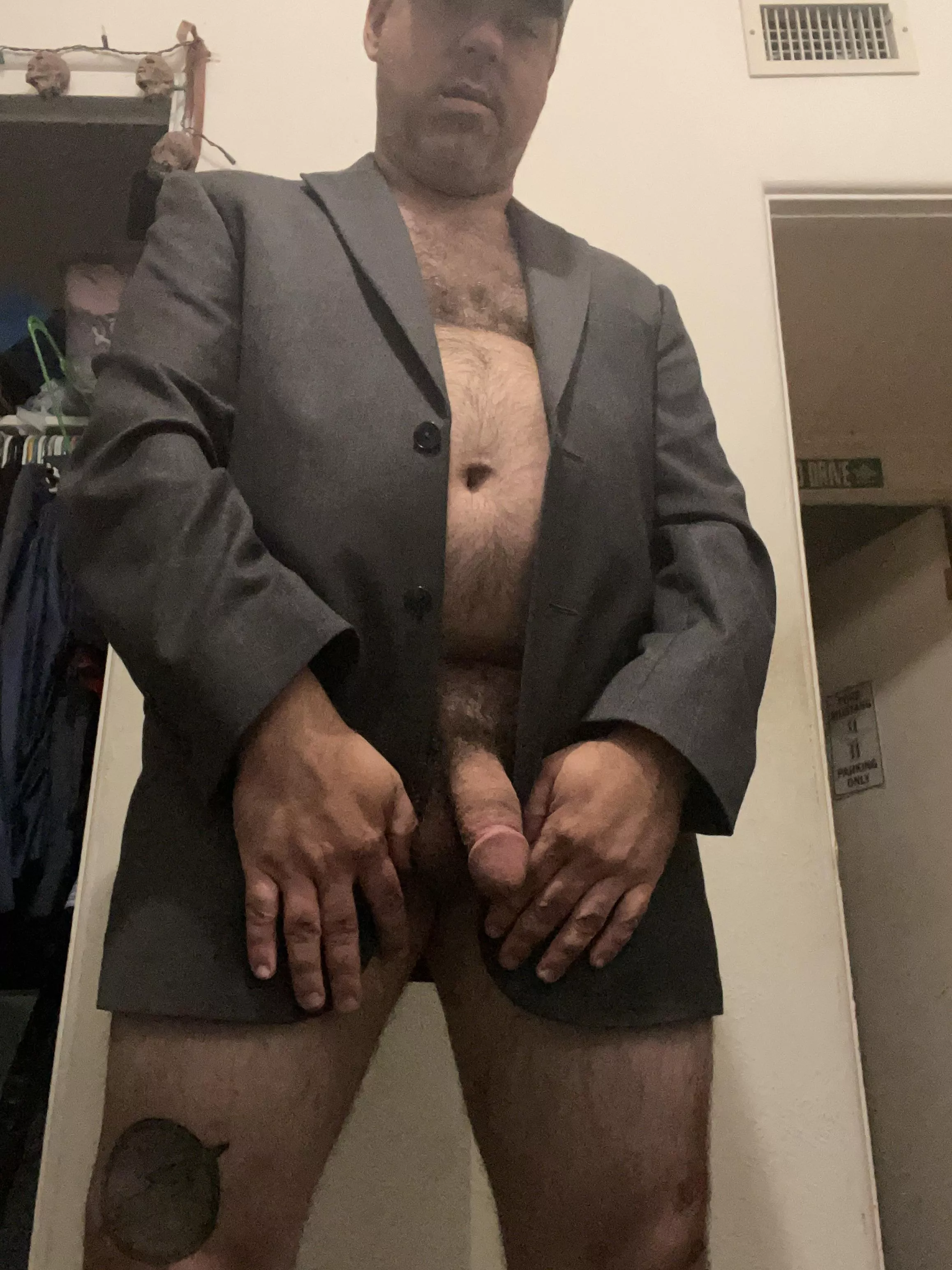 Getting ready for work