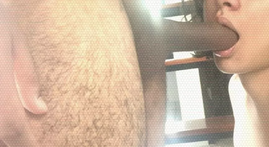 My lips 🤝 his cock