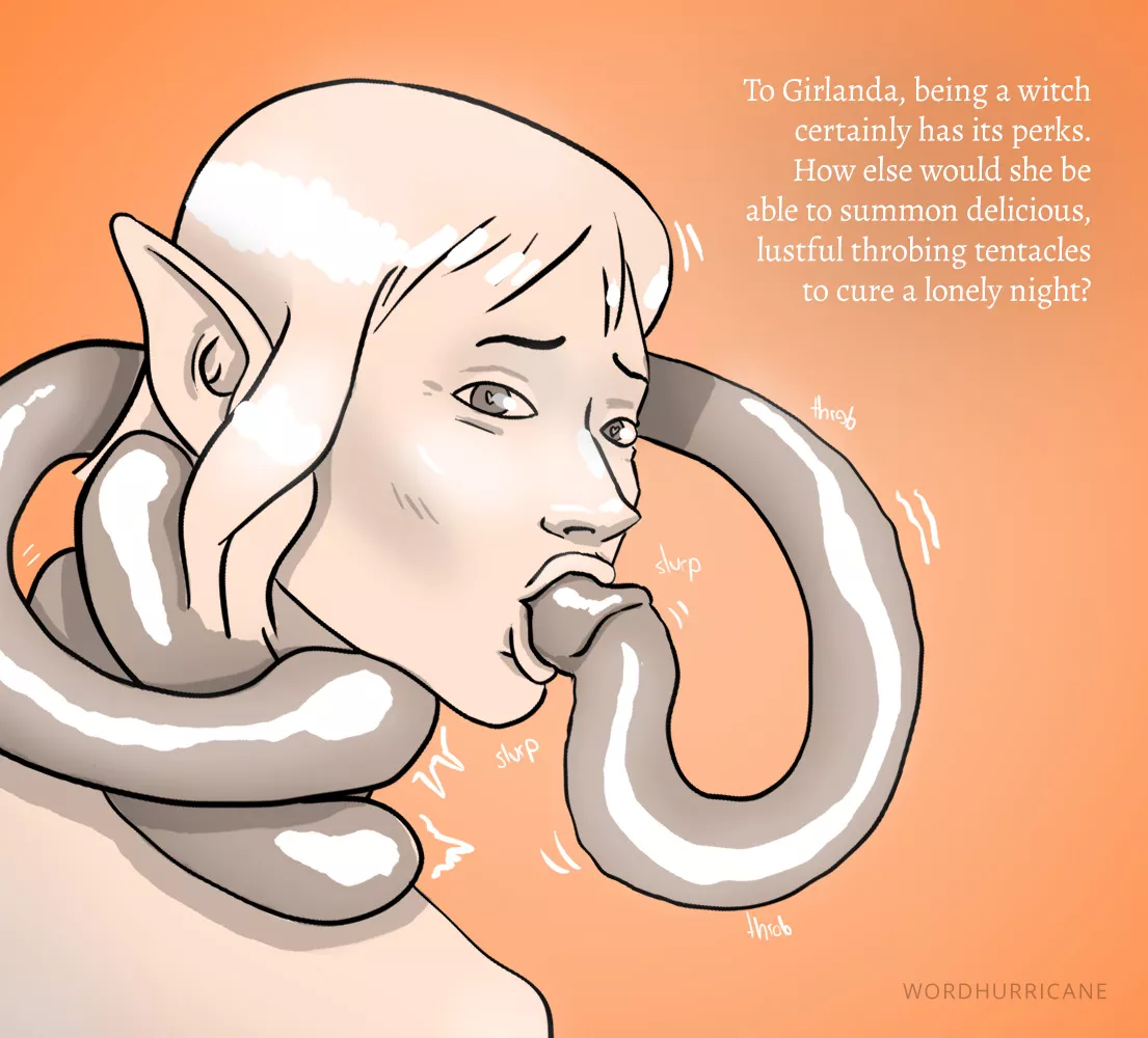 (OC) Girlanda and her tentacles