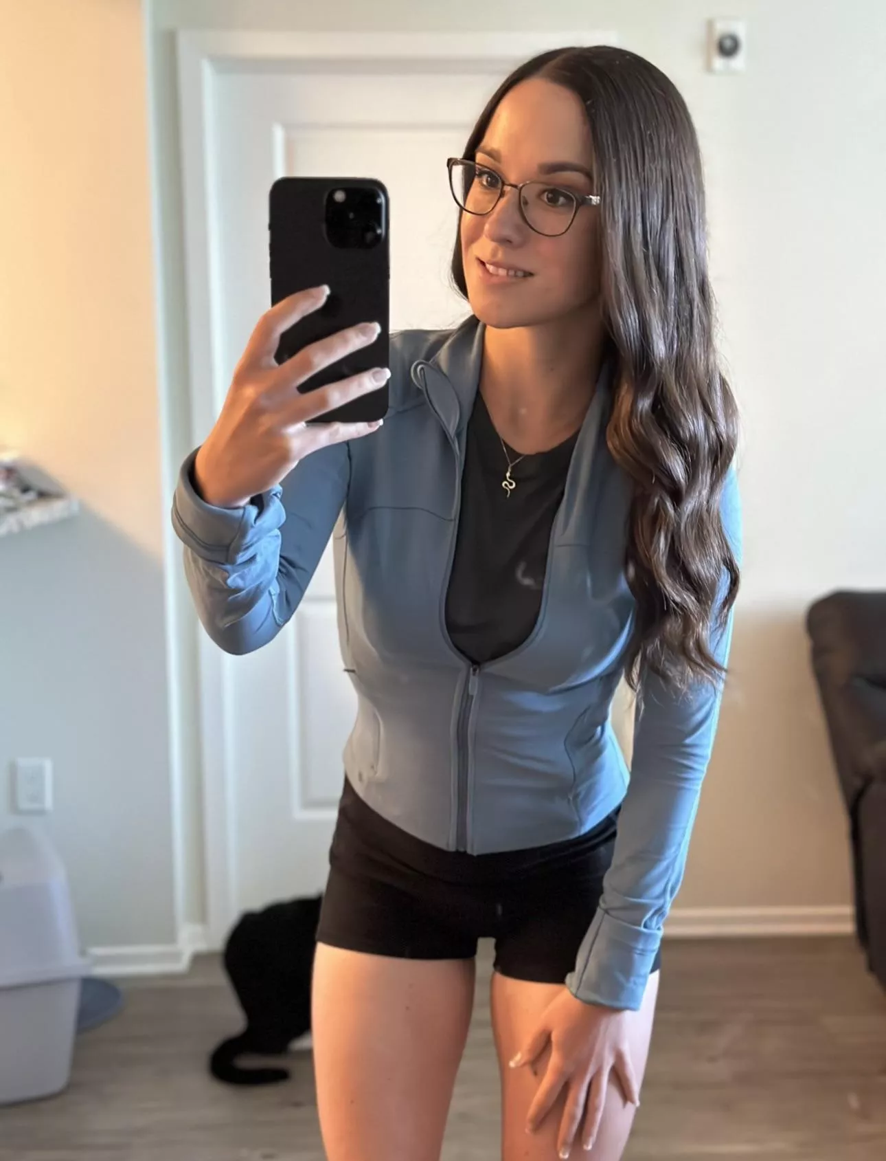 Smiling because I know it’s going to be a good Monday!