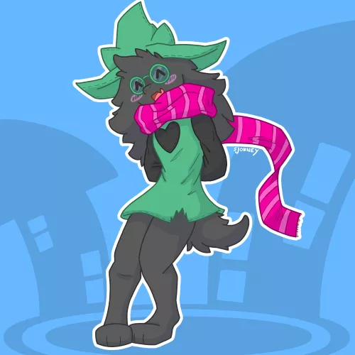 The fluffiest of boys! (@sJonneY_Art)