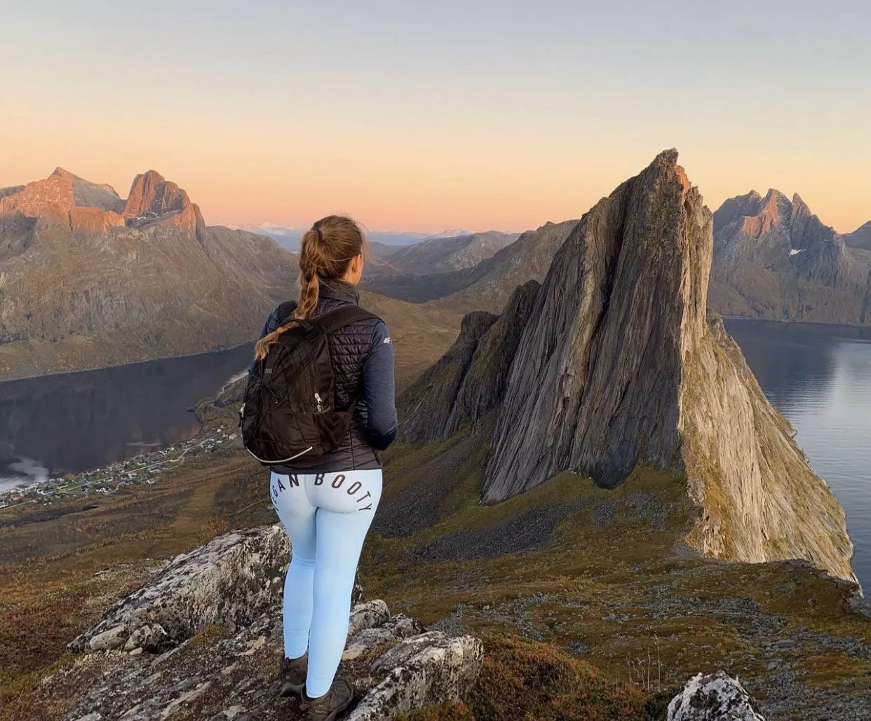 Vegan booty and beautiful views