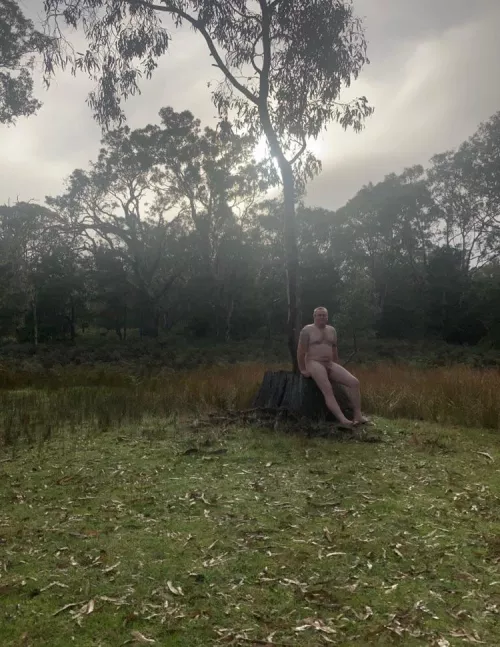 Watching the morning sunrise