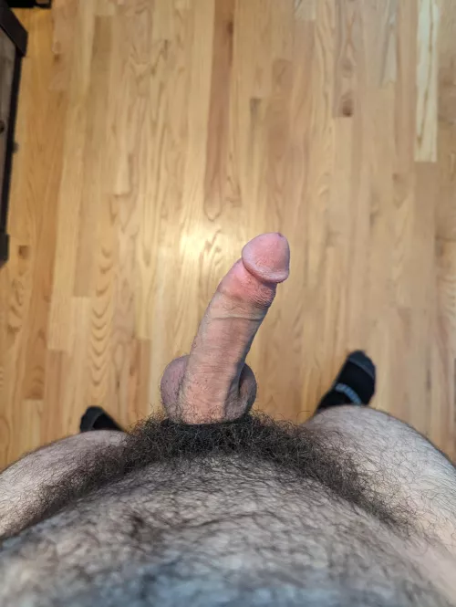 You can barely see the ring