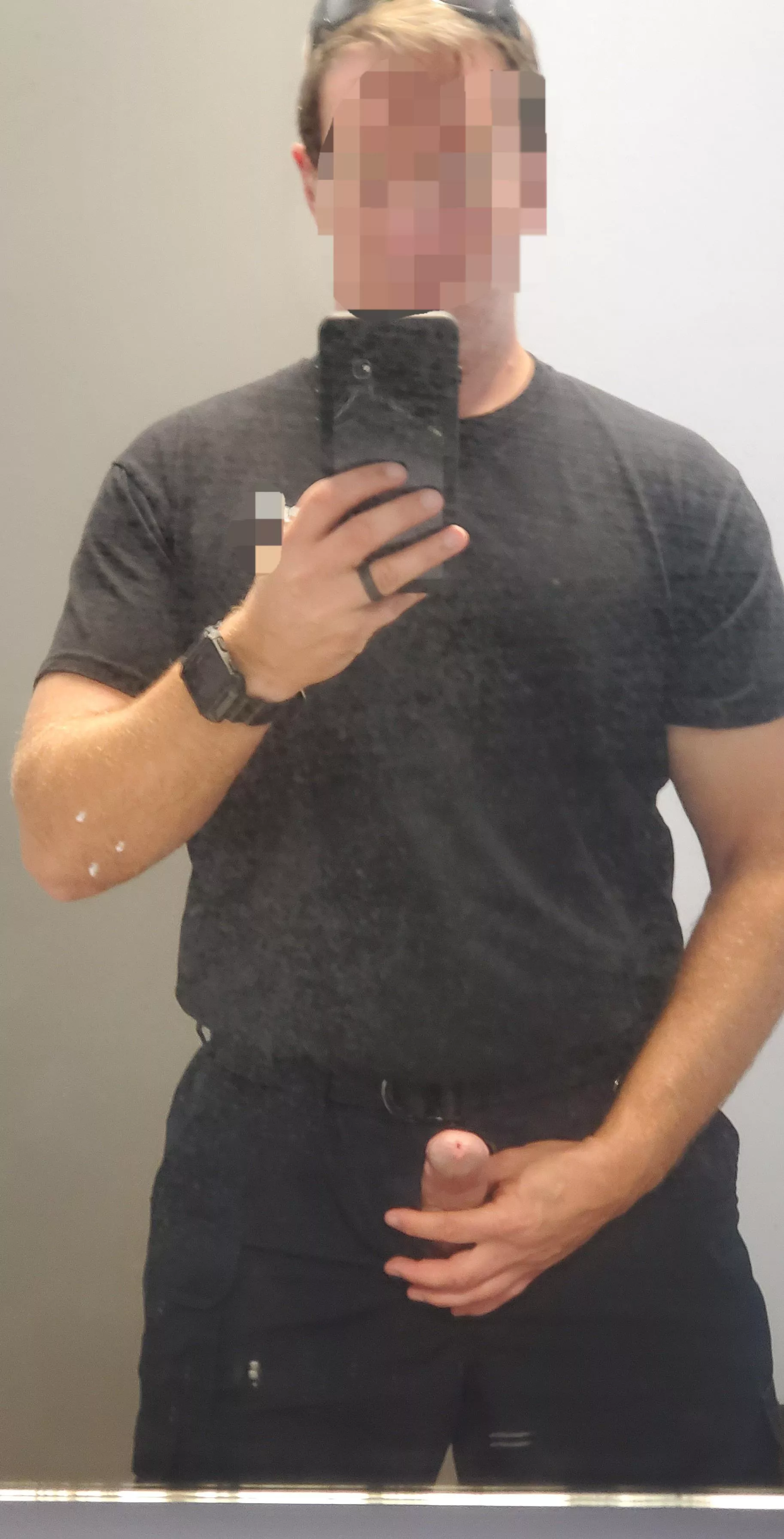 At work wishing I was fucking someone's pussy.